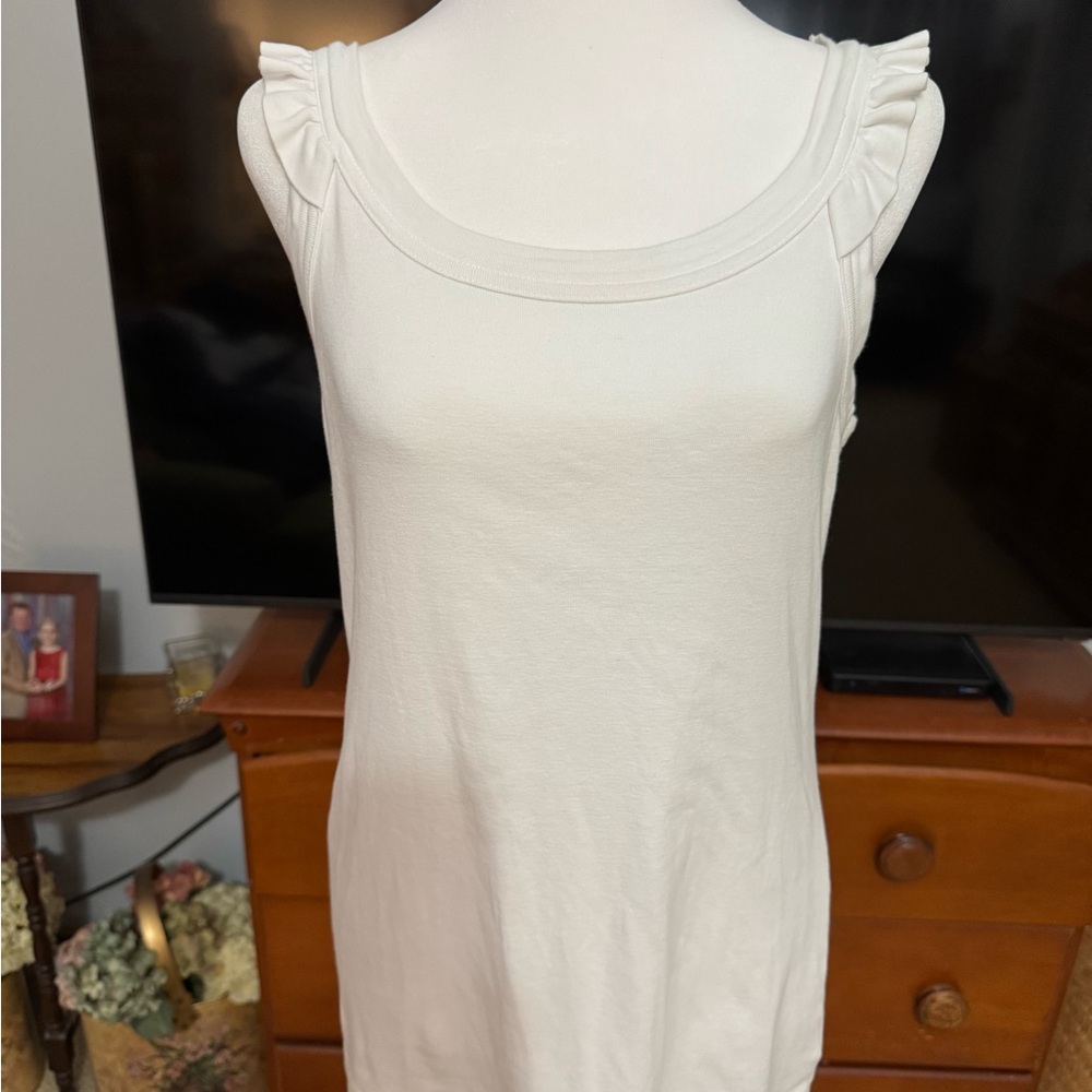 Lilly Pulitzer white tank Top
